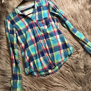 Flannel button up